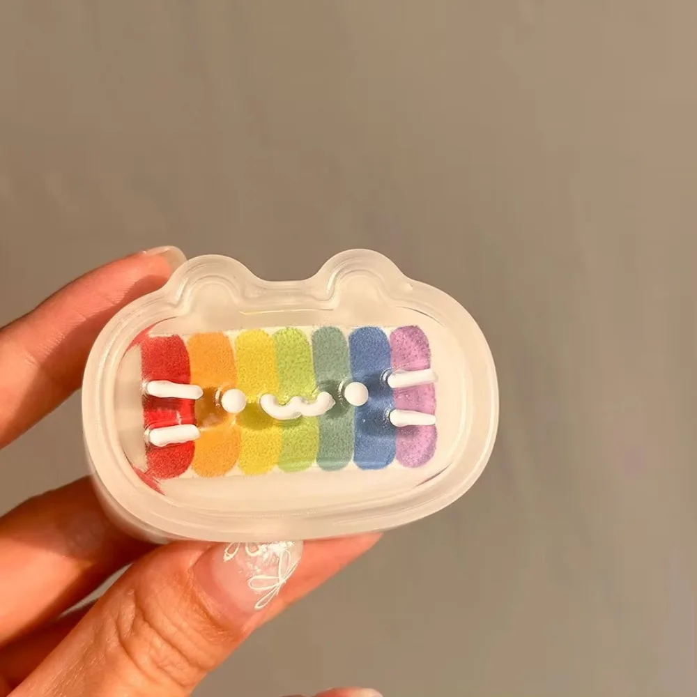 Miękka Tęczowa Zabawka Antystresowa w Kształcie Kota, Mochi Fidget Toy, Powolny Powrót, PU Squishy, Zabawka dla Dzieci