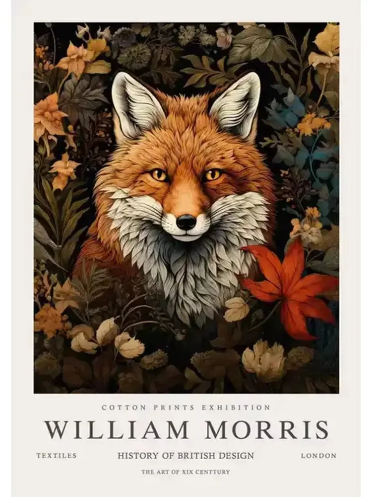 Vintage William Morris Exhibition Butterfly Moon, Stars 5DDIY Diamond Painting Art  Painting Photos Living Room Home Decoration