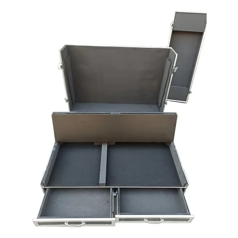 Goodwill ized Flight case for  OnPC and Command Wing Dual Flight Road Case Suitable for 2pcs 22'' Screen
