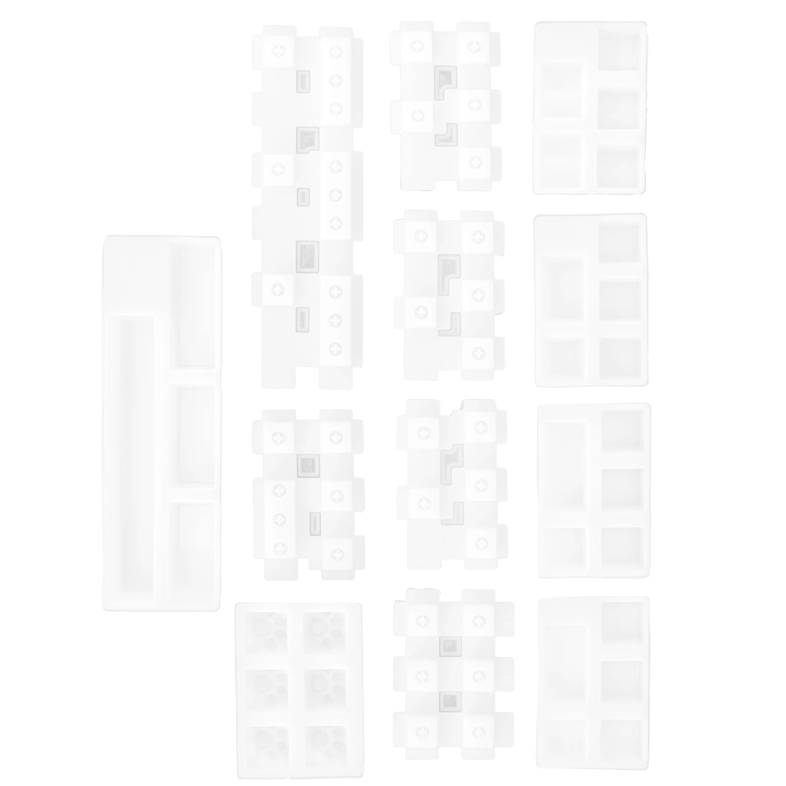 

1 set 1 Set Cat Paw Keycap Mold Silicone For Diy Mechanical Keyboard, Resin Casting Mold Set, Crafts Making Tool For Jewelry