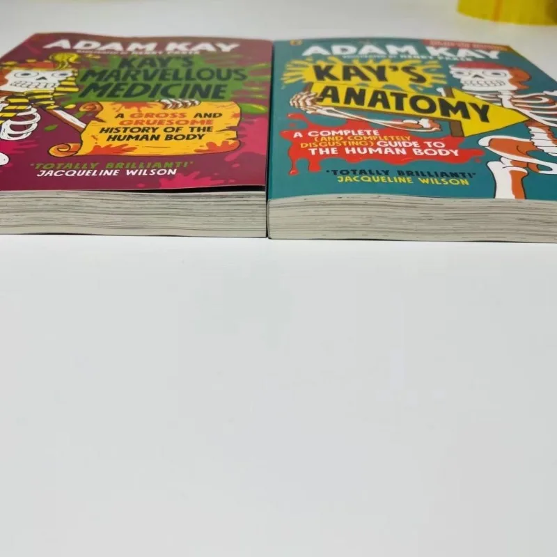 Complete Set of 2 Volumes, English Version, Uncle Kai’s Hilarious Medical Storybooks