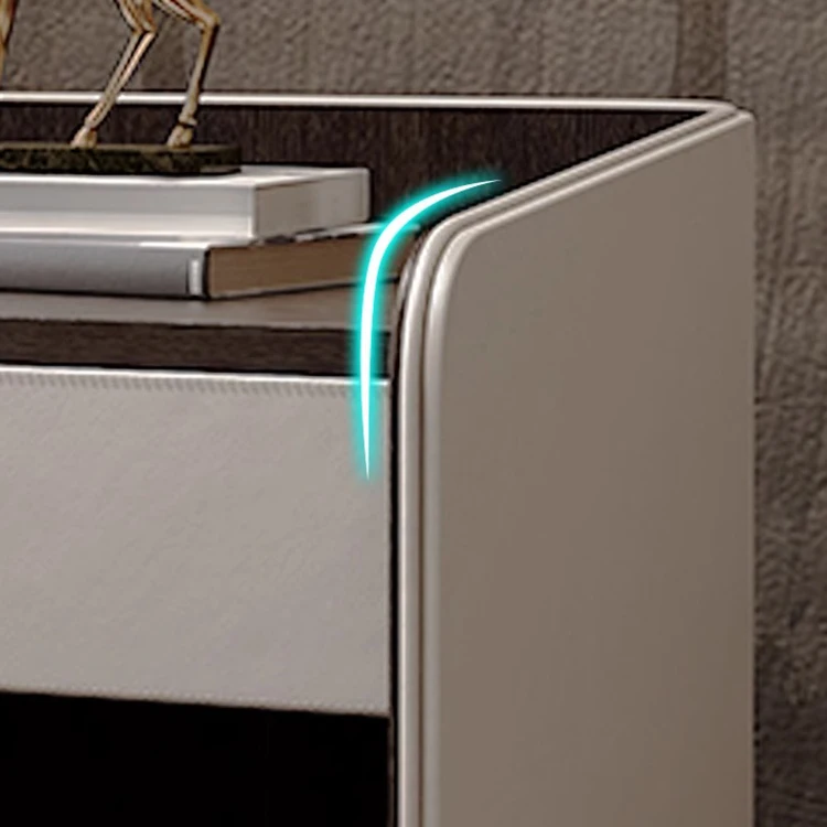 현대적인 십대 방 어린이 가구 협탁 싱글 스마트 침대 수납 침대 옆 수납장