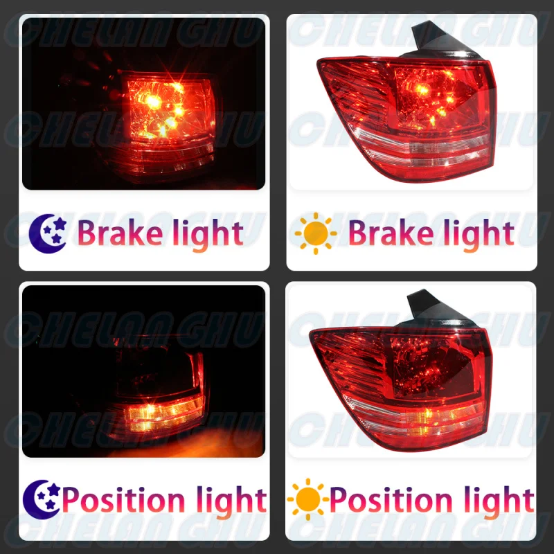 For Dodge Journey 2009 2010 2011 Car accessories Left Side Halogen Tail Light Rear Lamp Brake Light