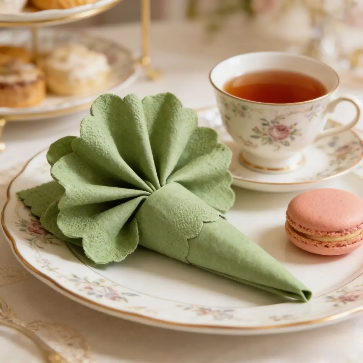 25Pcs Square Napkins Party Decorations Birthday Party Supplies, Square Handkerchiefs, Table Napkin