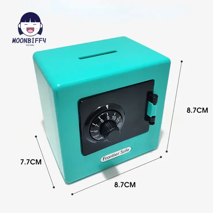 1 шт., мини-банкомат, креативная копилка с паролем, Цифровые монеты, депозит наличными, безопасный для детей сейф, лучший подарок