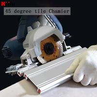 For Stone Building Tool Corner Cutting Machine Tile Marble Chamfering Guide Locator Adjustable Manual 45 Degree Angle Cutting