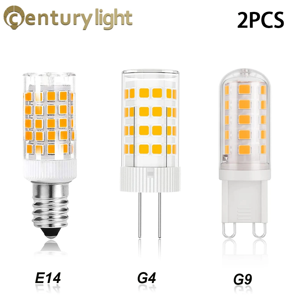 2 Stuks Led Lamp G9 G4 E14 220V 3W 5W 7W Keramische SMD2835 Led Lamp Warm wit 2700K Koud Wit 6000K Spotlight Vervangen Halogeen Licht