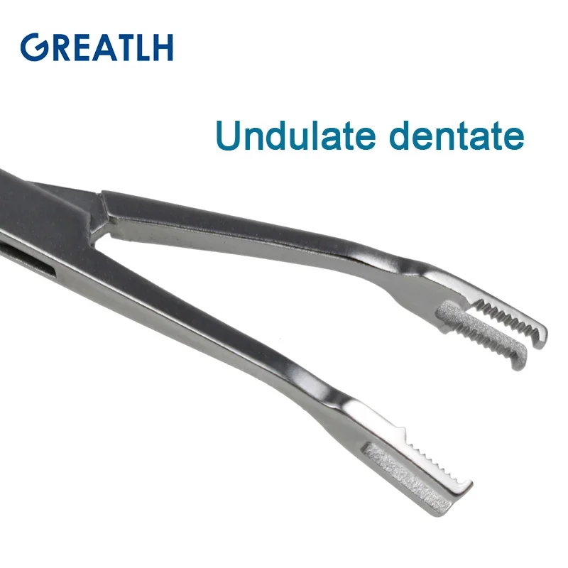 GREATLH 1pcs Stainless Steel Bone Plate Forceps Orthopedic Forceps Bone Holding Forceps Pliers Orthopedic Surgery Instrument pet