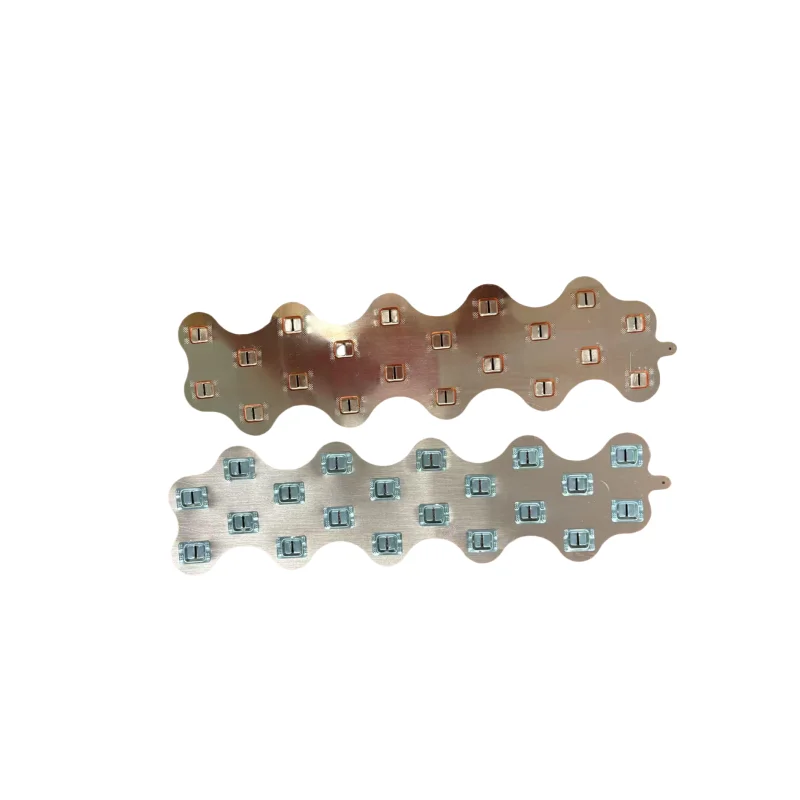 Customizable Energy Storage Battery Module Copper Busbar 21S10P W Format Copper-Nickel Composite Strip T2 Copper 0.3mm 0.5mm