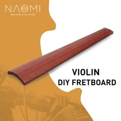 NAOMI Violin Select Rosewood Fretboard With Violin Nut Full Size 4/4 Violin DIY Fretboard/ Fingerboard