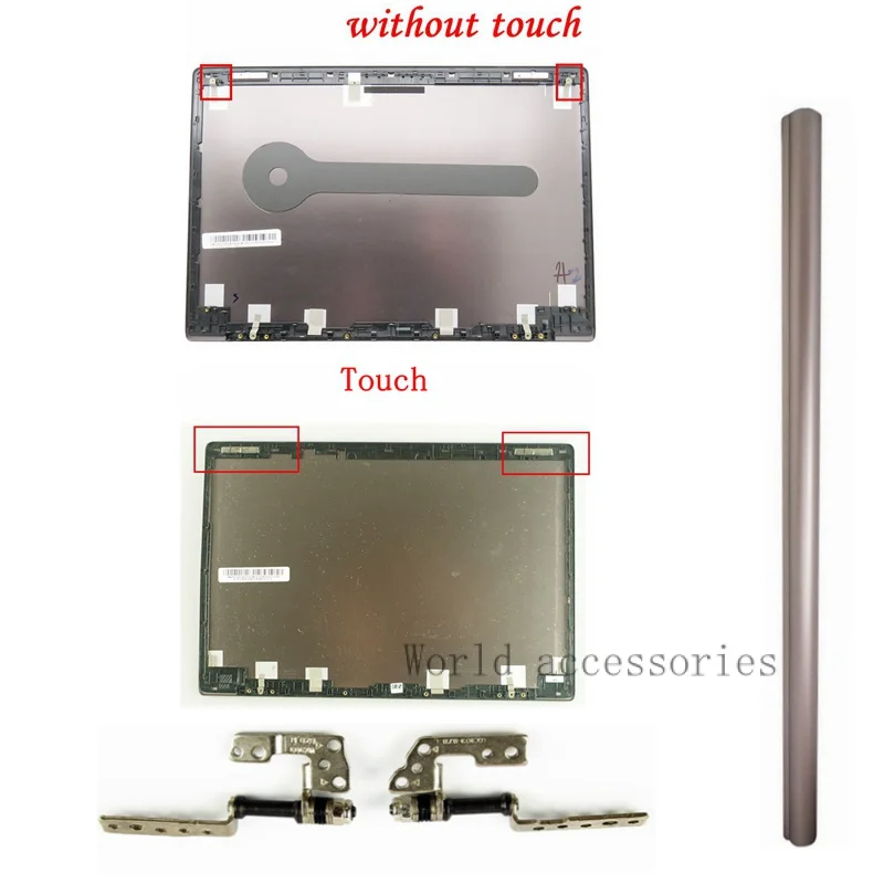 New Without/with touch screen LCD Back Cover/LCD hinges/LCD hinges cover for ASUS UX303L UX30333 X303LA X303LN