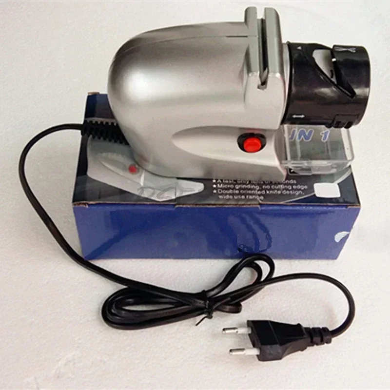 Electric Knife Sharpener Automatic Sharp Motorized Fast Grindstone Professional Sharpening Tool Multi-Function
