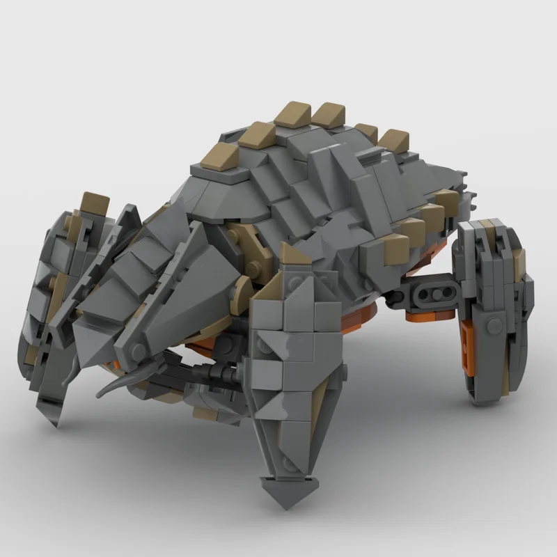 

426PCS MOC Terminid Charger Building Blocks Model, Posable Alien Arthropod, DIY Educational Display for Helldiverses Fans