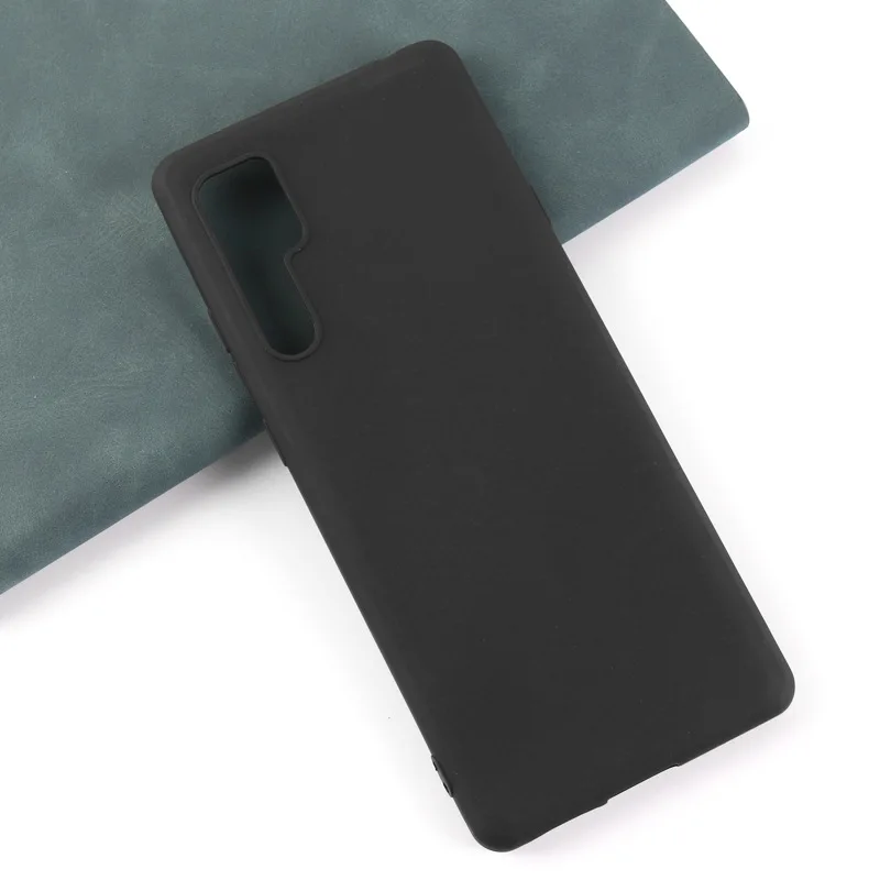 Black Soft Silicone Funda for TCL 20 Pro 5G Case 6.67 Inch Soft TPU Good Quality Coque For TCL 20 Pro 5G Phone Cover