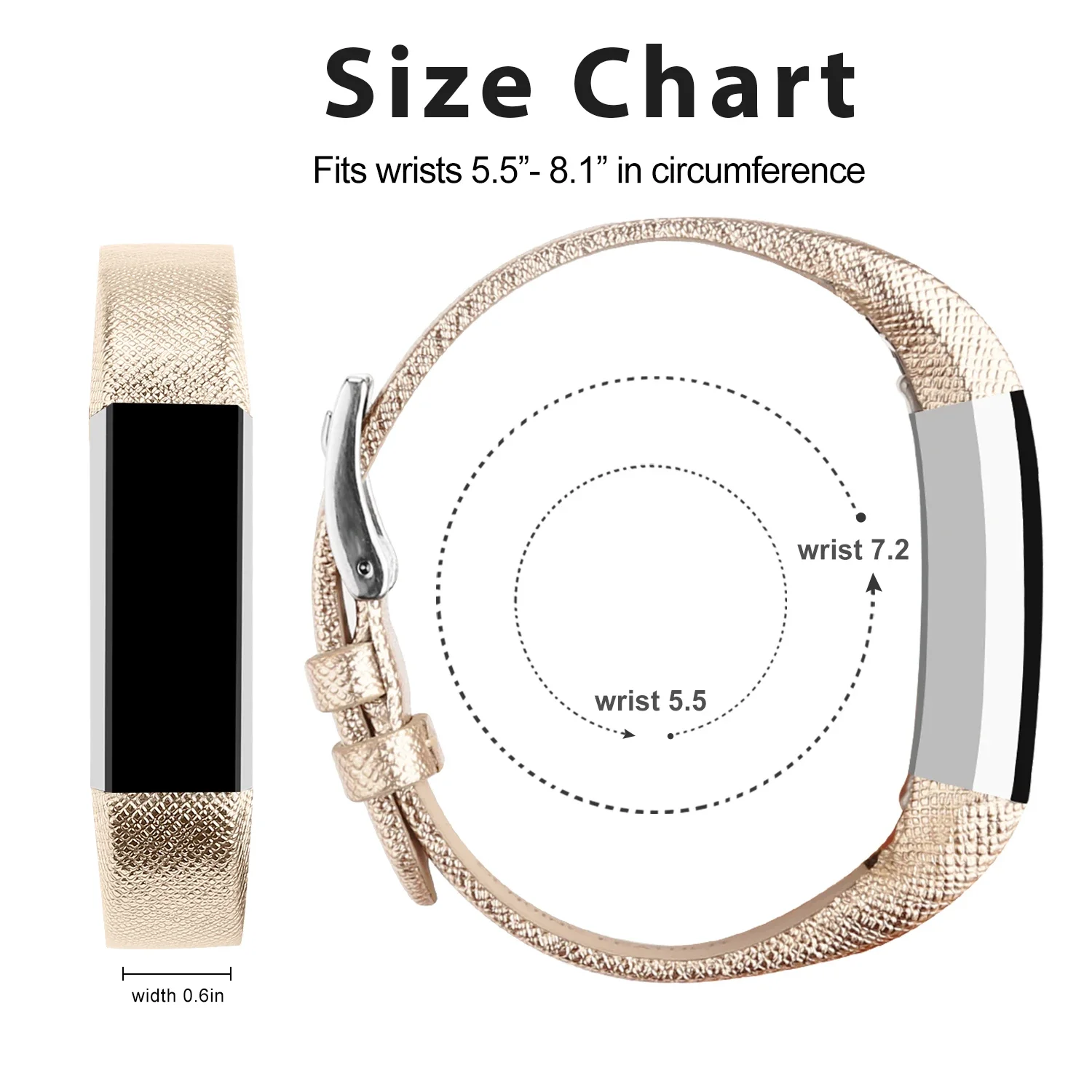 Кожаный ремешок для Fitbit Alta Hr, регулируемый ремешок для наручных часов, ремешок для наручных часов Fitbit Alta Hr/Alta ACE