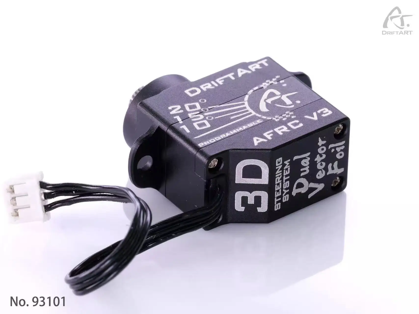 Drift RWD Drift Chassis KIT DriftArt DA4 Met servomotor ESC GYRO Ontvanger Elektronica