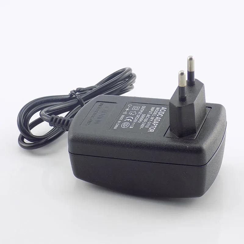 AC 100V-240V DC Power Adaptor Converter 24V 1A For LED Strip Light CCTV Mini TV Charger Switch 5.5mm*2.1mm US EU C4