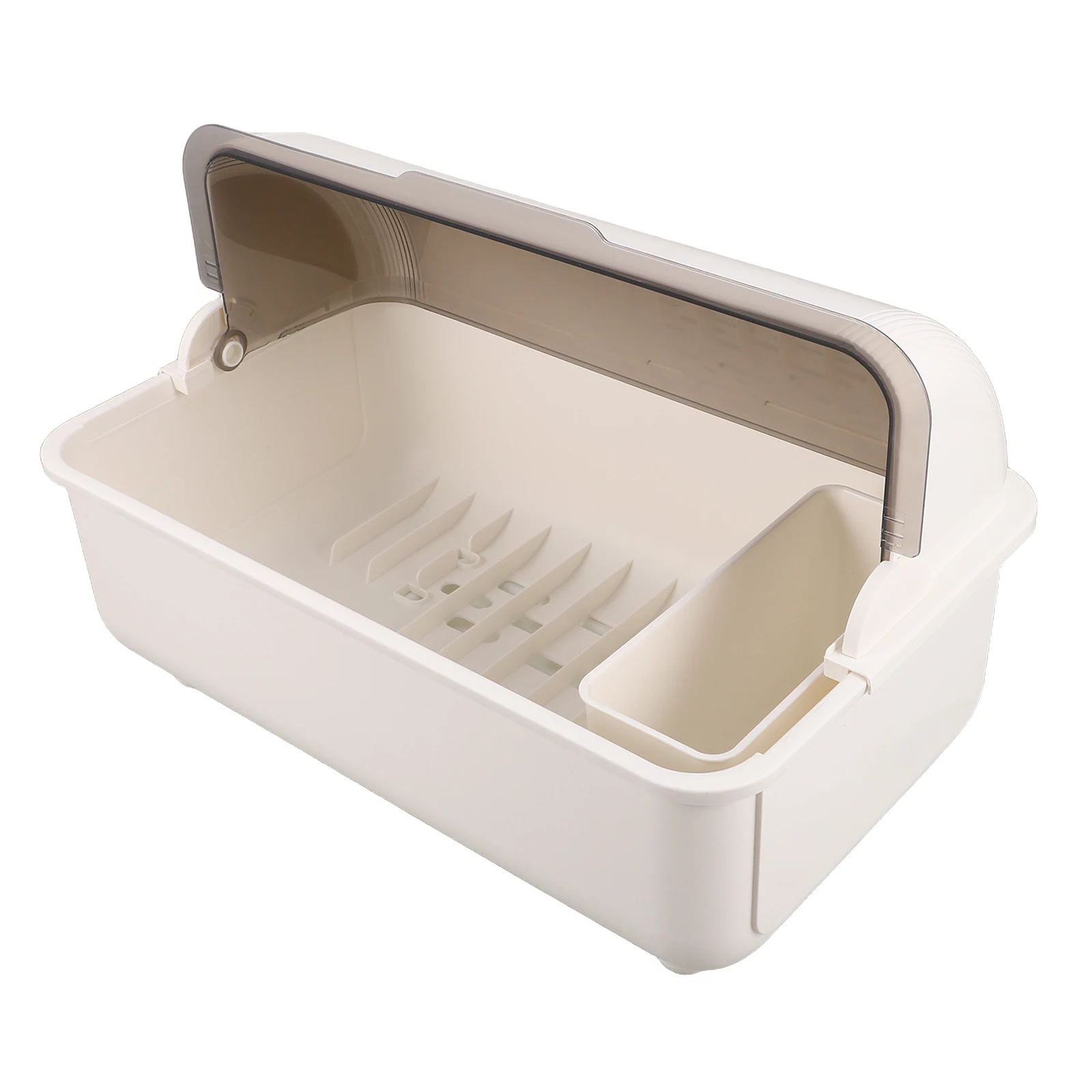 

Large Capacity Bowl Dish Rack Cover Space Saving Countertop Draining Utensil Holder for Kitchen Chopstick Storage Rack Household