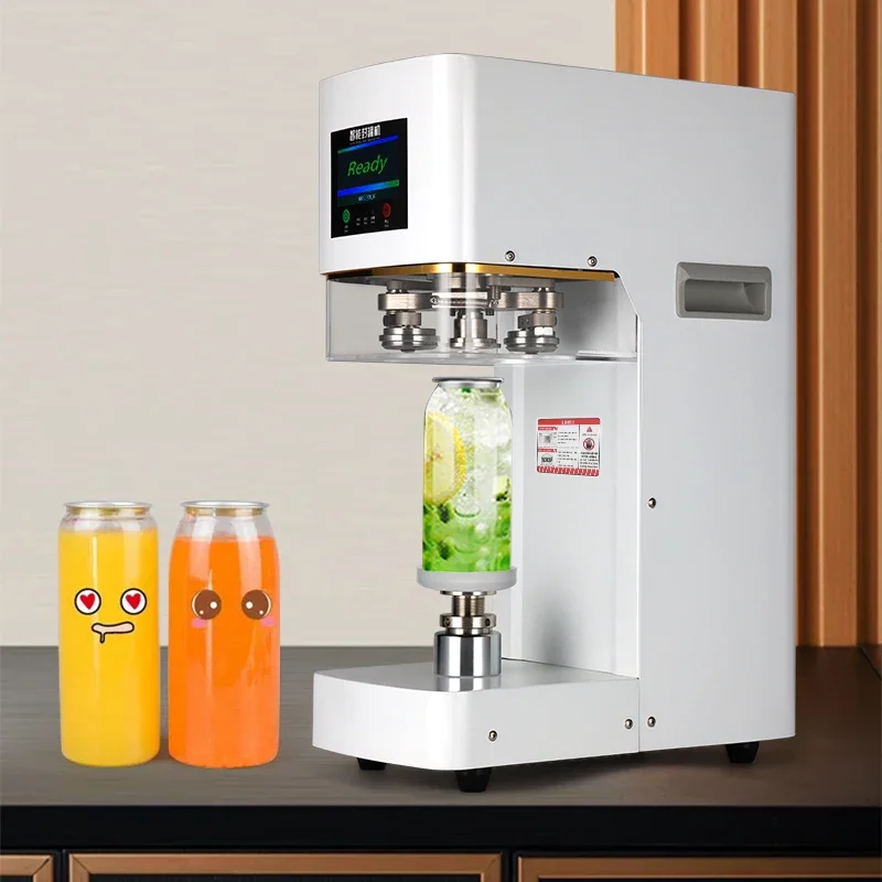 Automatic Rotary Sealing Machine Milk Tea Can Sealing Machine Plastic Cup Sealing Machine