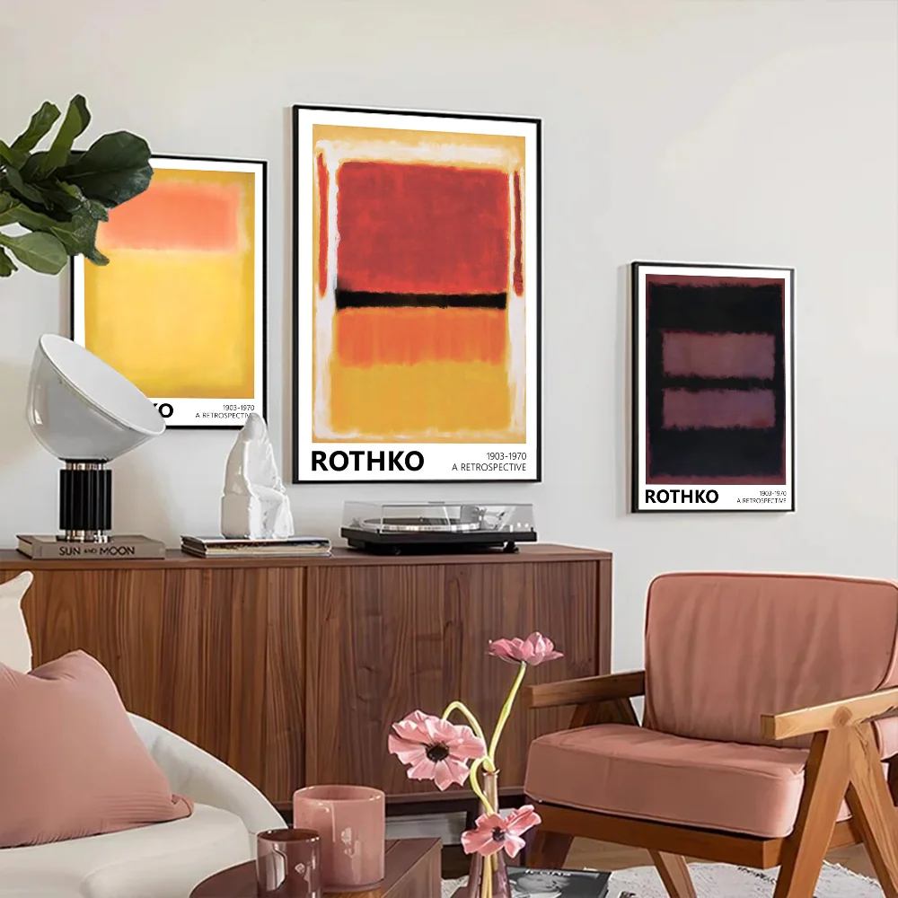 Mark Rothko Abstract Poster Good Quality Prints and Posters HD Quality Poster Wall Art Painting Study Home Decor