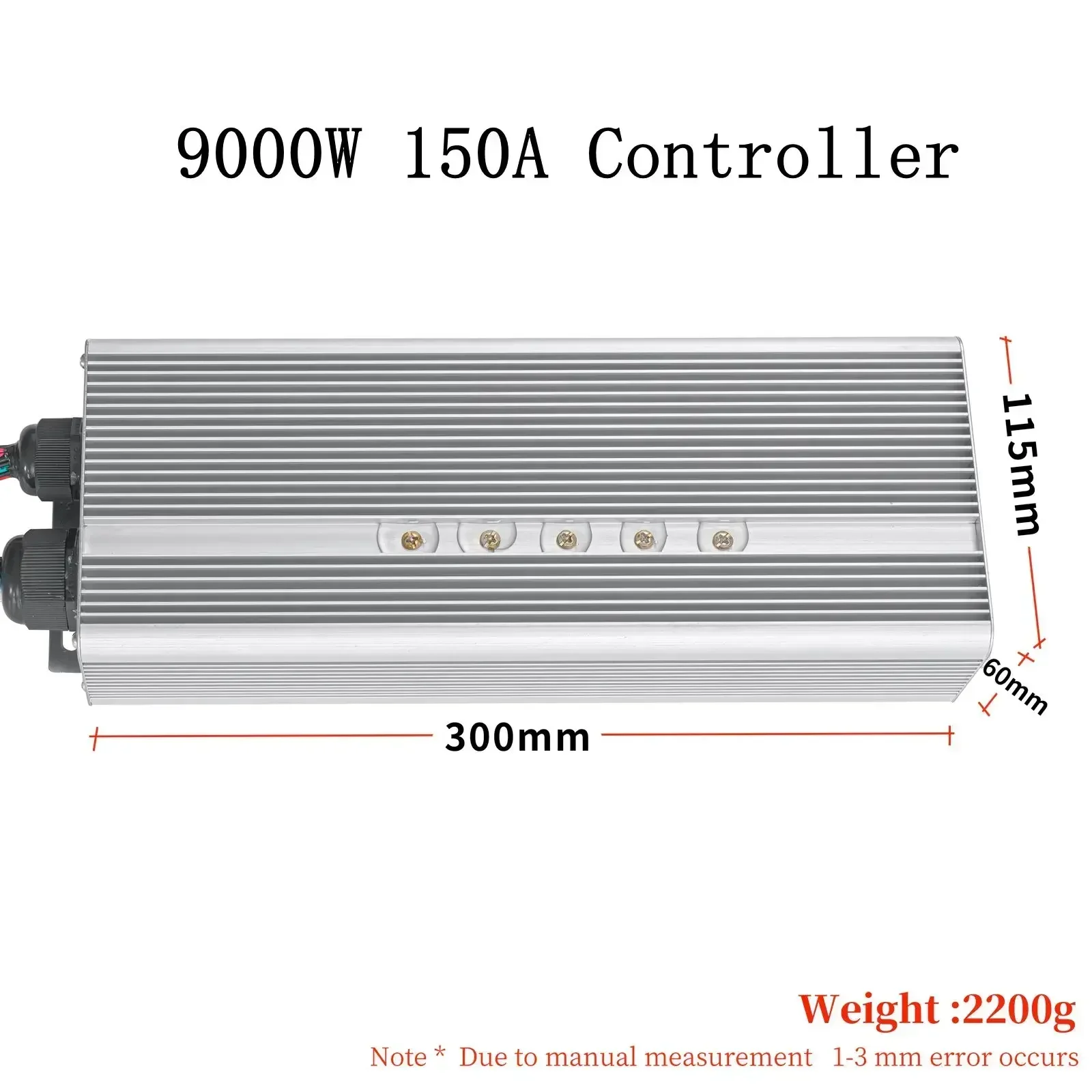 48V 72V 96V 3000W 5000W Brushless Controller 80A 100A 36mos for Electric Bike Tricycle Motorcycle Scooter Square Wave Controller