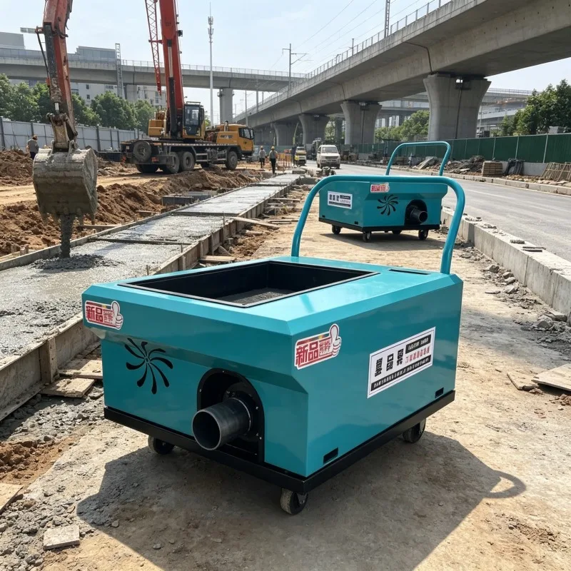 Rugged Mini Stationary Concrete Pump Heavy‑Duty Construction Pumping Device with 10m/15m Working Reach