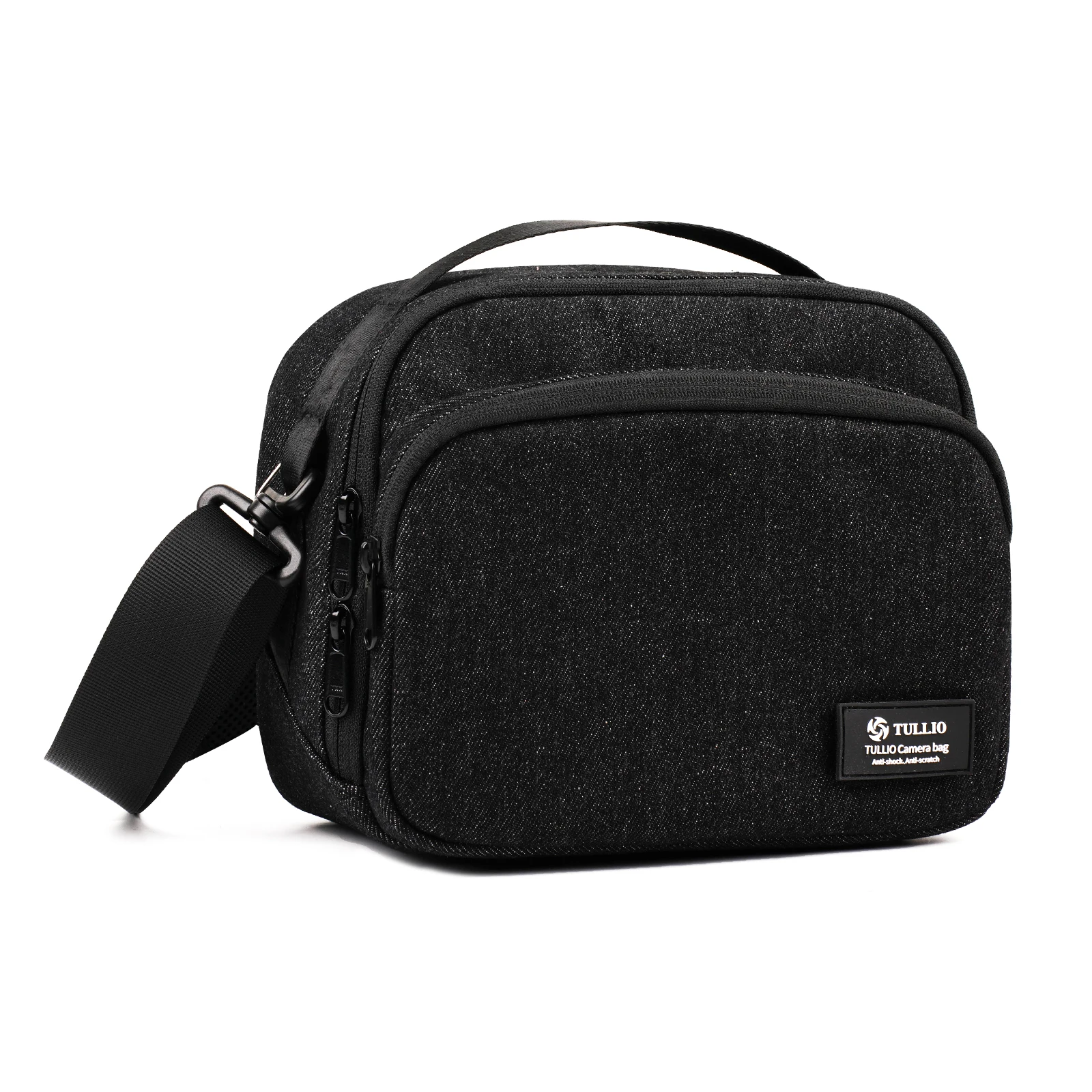 Besnfoto Waterproof Compact DSLR Camera Shoulder Bag Photography Backpack Crossbody Case for Canon Sony Nikon Mirrorless Cameras