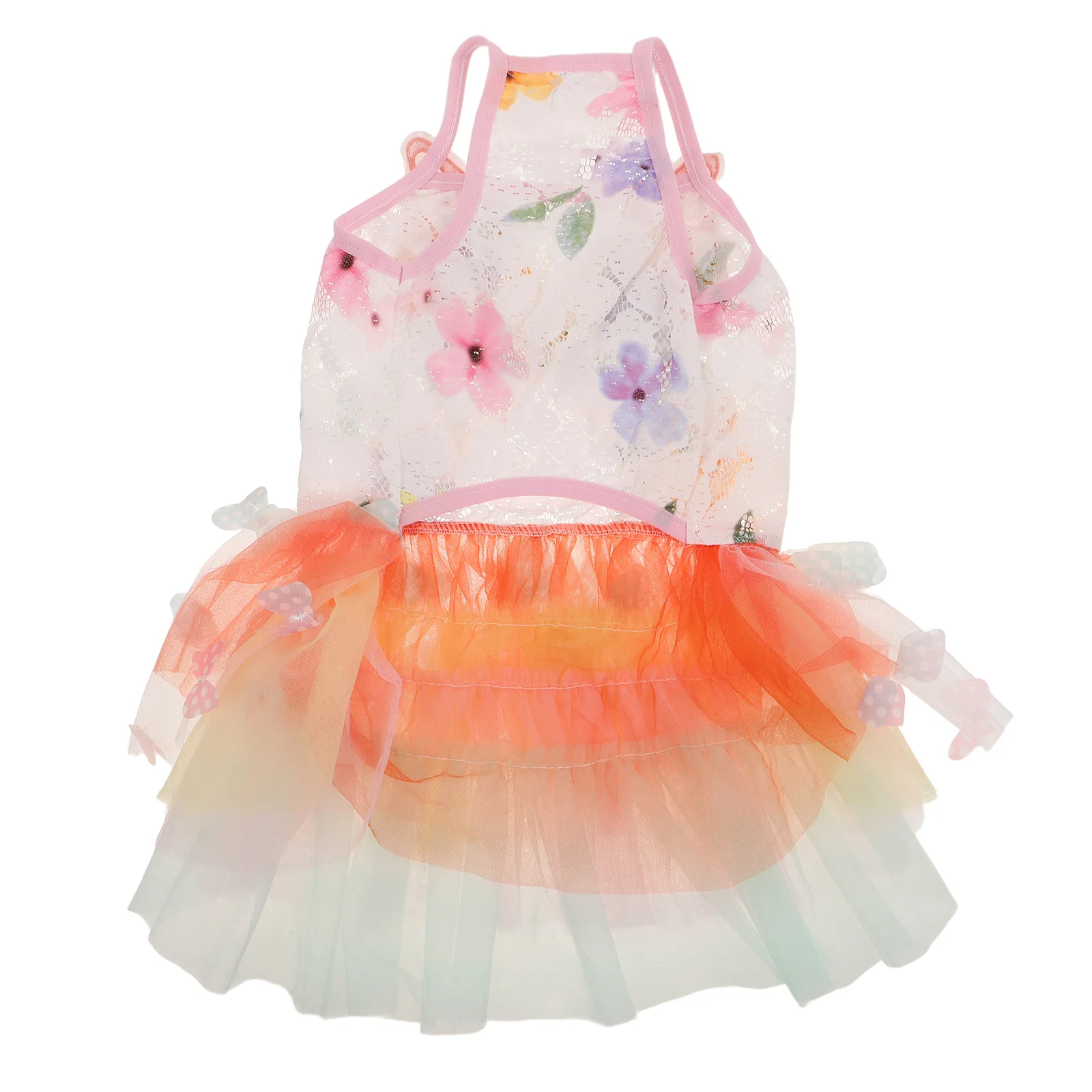 

Pet Princess Dress Butterfly Outfit Costume for Dogs Halloween Polyester Cat Outfits Costumes Clothes