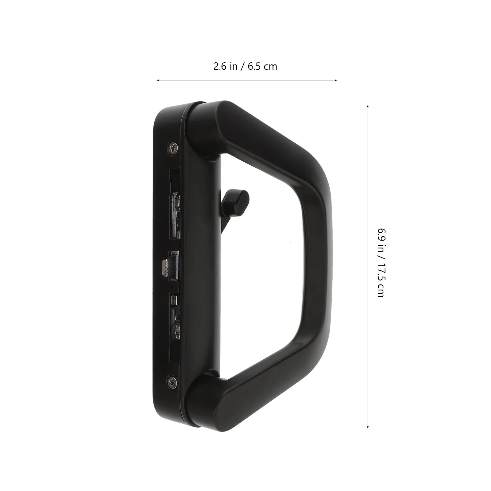 1 ensemble 1 ensemble serrure de porte coulissante en alliage de Zinc pour armoire de Patio armoire verre Garage hangar poignée droite gauche ensemble de serrures matériel