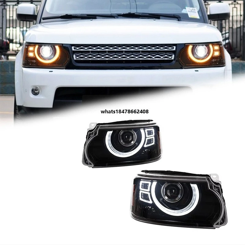 

FT Car Lights for Range Rover Sport Headlights 2005-2013 LED Projetor Headlamp Daytime Running Light Automotive Accessories