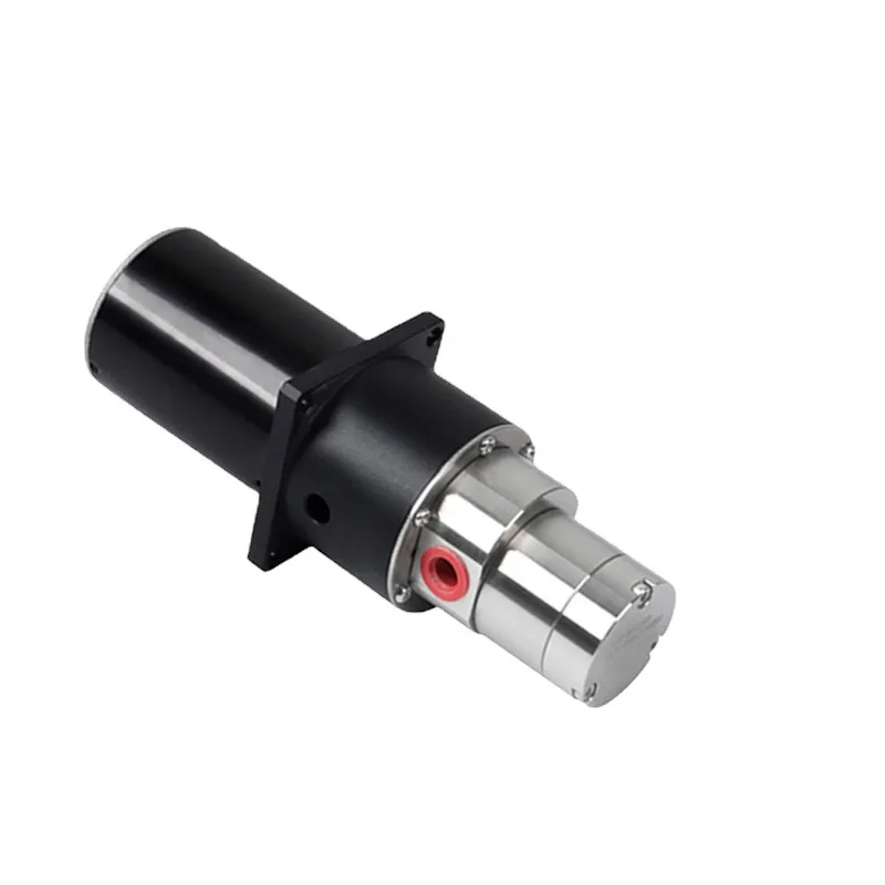 

Самовсасывающий насос из нержавеющей стали для фасовочных машин, высокоточный, термостойкий, 24В, с магнитным приводом, шестеренчатый насос