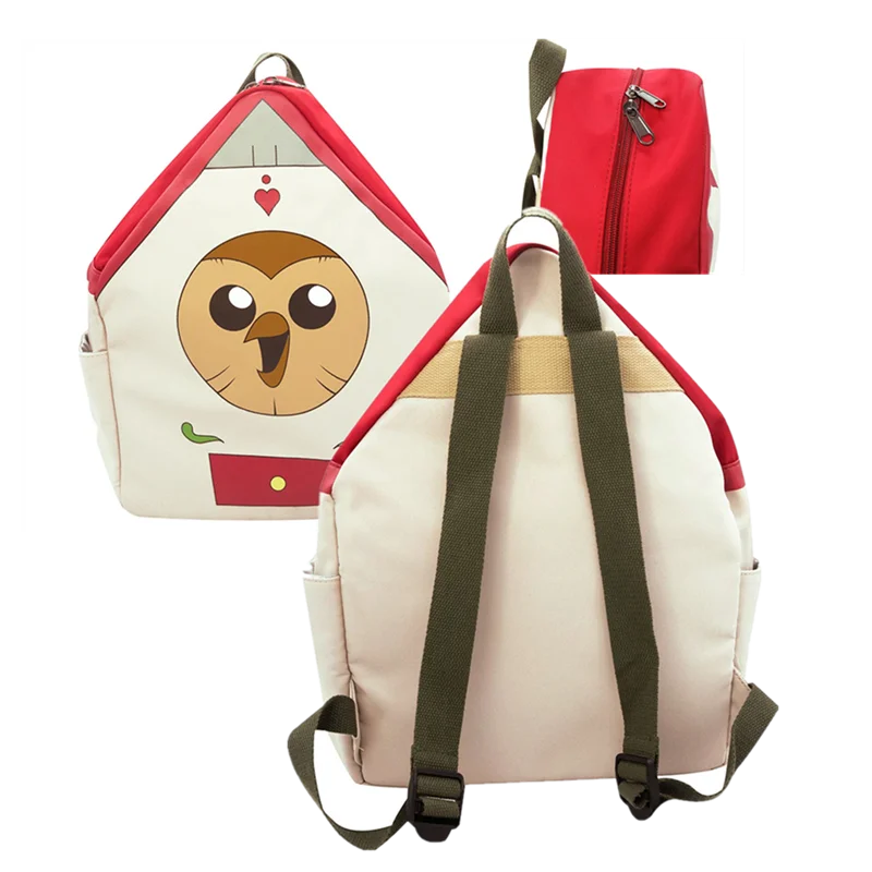 Anime The Owl Cos House Hooty Cosplay Backpack Canvas Kids Bags School Bag Shoulder Bag Crossbody Messenger Bag Gifts