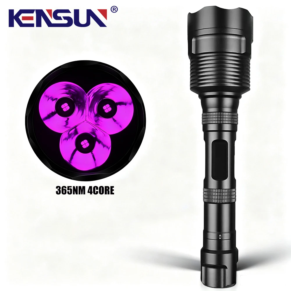 torcia-led-a-luce-nera-kensun-uv-365nm-alta-potenza-e-lunga-gittata-ideale-per-uso-professionale-commerciale-colore-viola