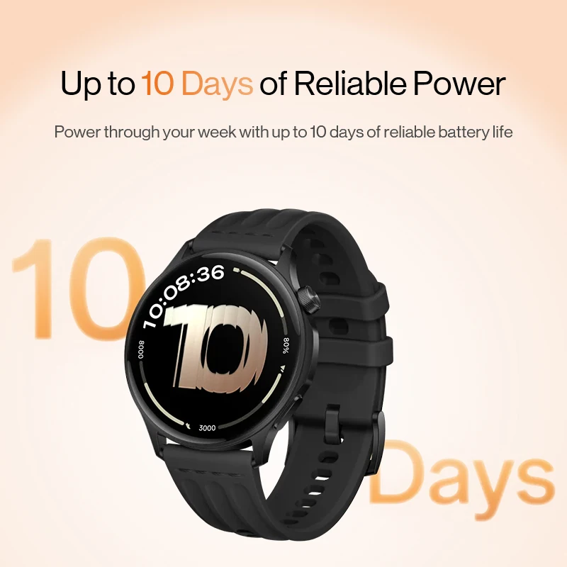 OnePlus Watch Lite - Global Version, 10 Days Battery, GPS, AMOLED 1.46