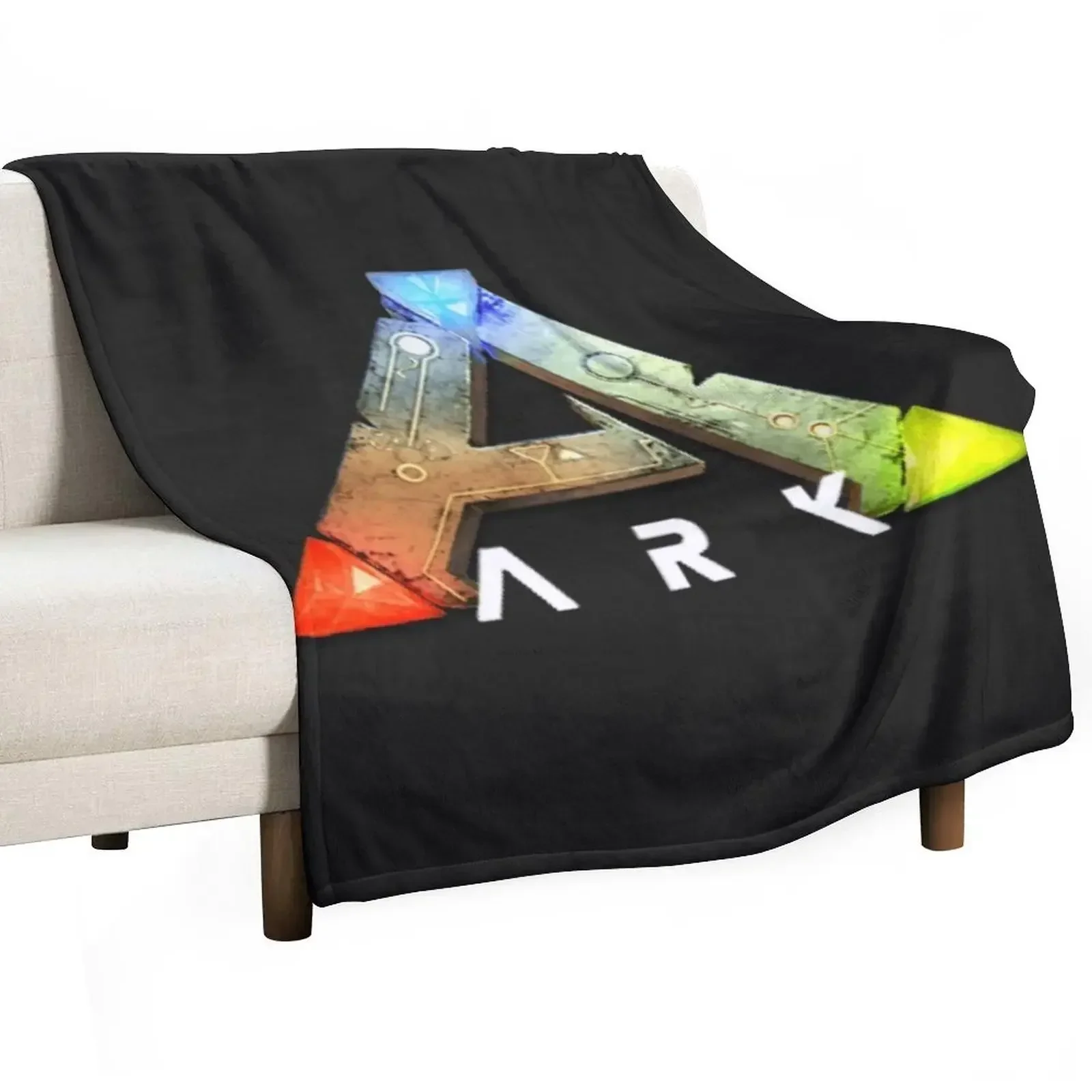 Ark Survival Logo Throw Blanket warm winter Travel Blankets