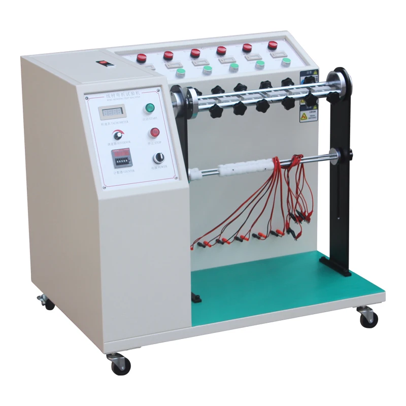 JINGYAN Instrument Plug Lead Life Tester Wire Flex Testing Equipment Cable Bending Test Machine