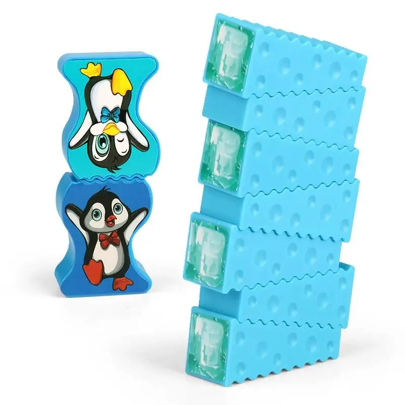 Ice penguin Stacking Board Game toys for kids party competitive sports game parent-child interaction Puzzle education gifts