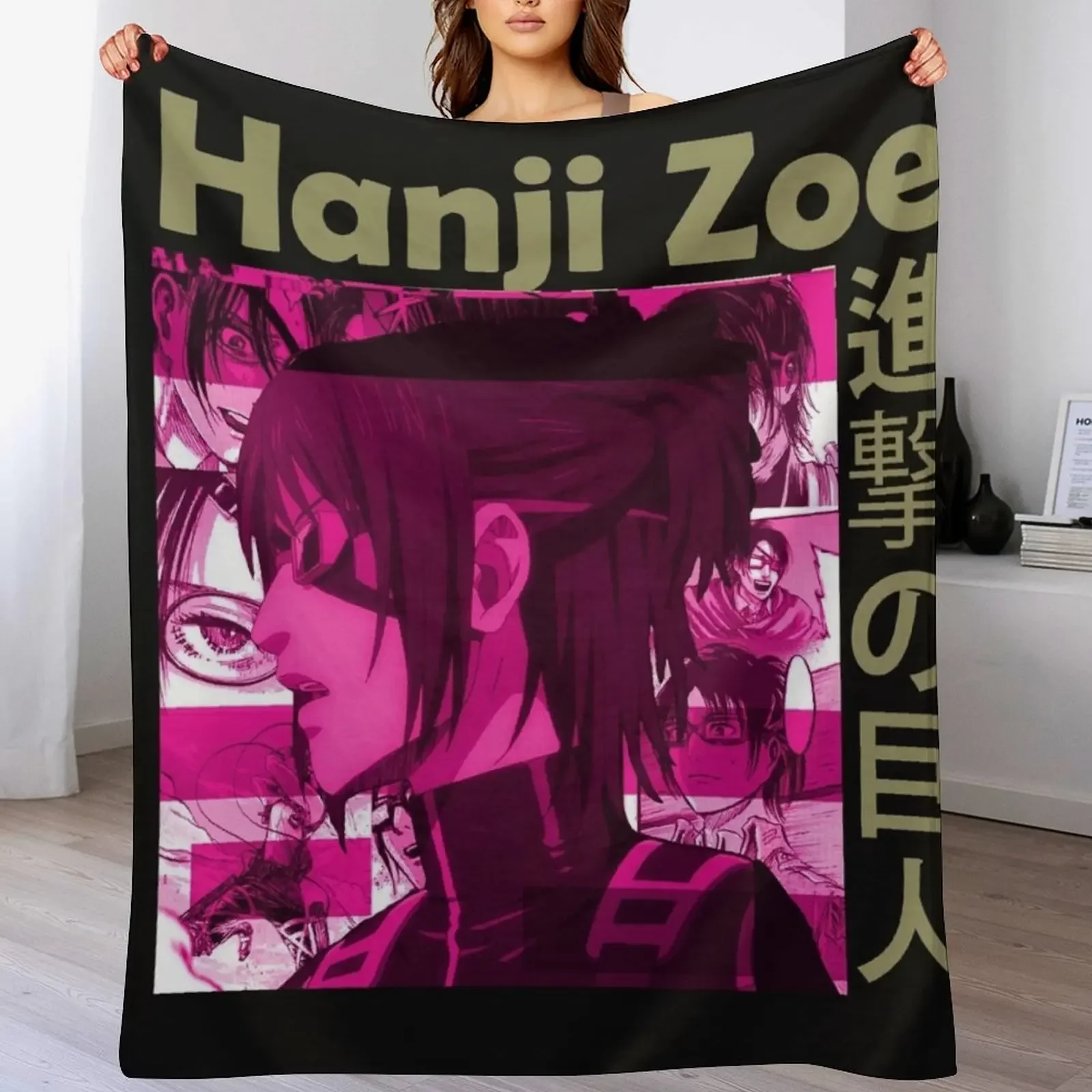 Hanji Zoe new Throw Blanket Travel Picnic Bed Blankets