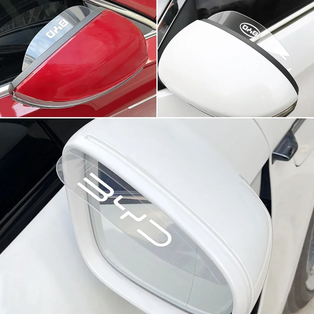 Car Eyebrow Rainproof Auto Accessoories Exterior For BYD Atto 3 Act 3 Tang F3 E6 Yuan plus Song plus ev f0 f3 Qin Han Dolphin S6