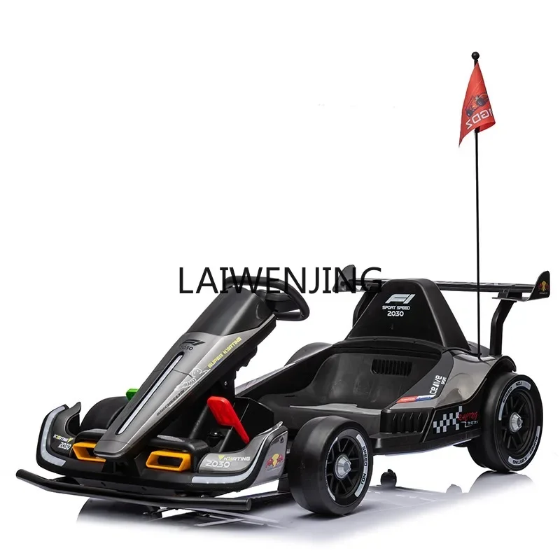 

LYN parent-child car can seat adults commercial electric running karting drift four-wheeled car