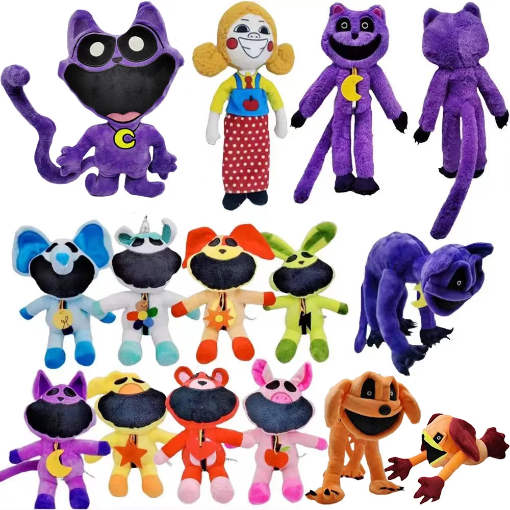 Peluche 40 cm de la série Poppy Playtime style années 80, personnage de dessin animé mignon, créative, douce et agréable pour la peau, cadeau