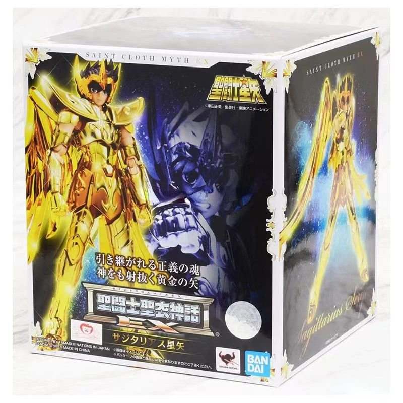 BANDAI Saint Cloth Myth EX Sagitario Aiolos Seiya Saint Seiya Anime Character Model Toy Gift Collection, en Stock