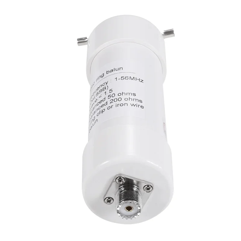 b04b-balun-antenna-1-4-500w-1-56mhz-50Ω-to-output-200Ω-for-ssb-shortwave-am-fm-dipole-windom-antenna-input