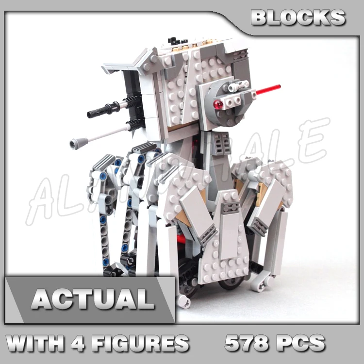 578pcs Space Plan armored First Order Heavy Scout Walker Resistant Trooper 10899 Building Blocks toy Compatible With Model