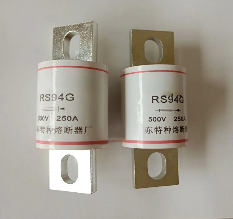 Round Tube Bolt Type Quick Fuse RS94G 500V 125A 150A 160A 250A Fuse Core