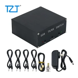 TZT HamGeek 100W SDR Transceiver Switch TX RX Switch Antenna Sharer TR Switch Box with Accessories