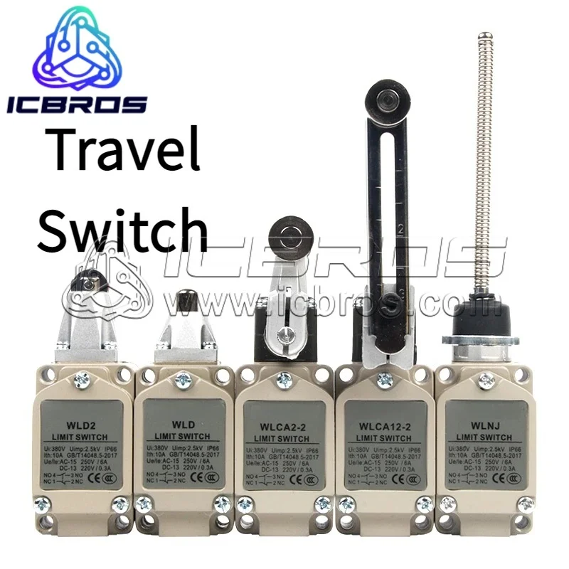 Travel switch WLCA2-2 WLCA12-2 WLD2 WLNJ Limit Stroke Switch Roller Swing Rod Type WLCA2-2 WLD WLCA12-2