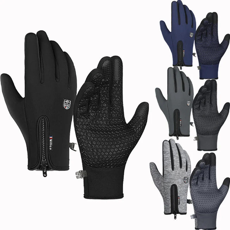 Wasserdichte, winddichte, warme und trendige Handschuhe – warme Handschuhe mit Touchscreen-Schutz für Herbst und Winter – geeignet zum Radfahren, losziehen