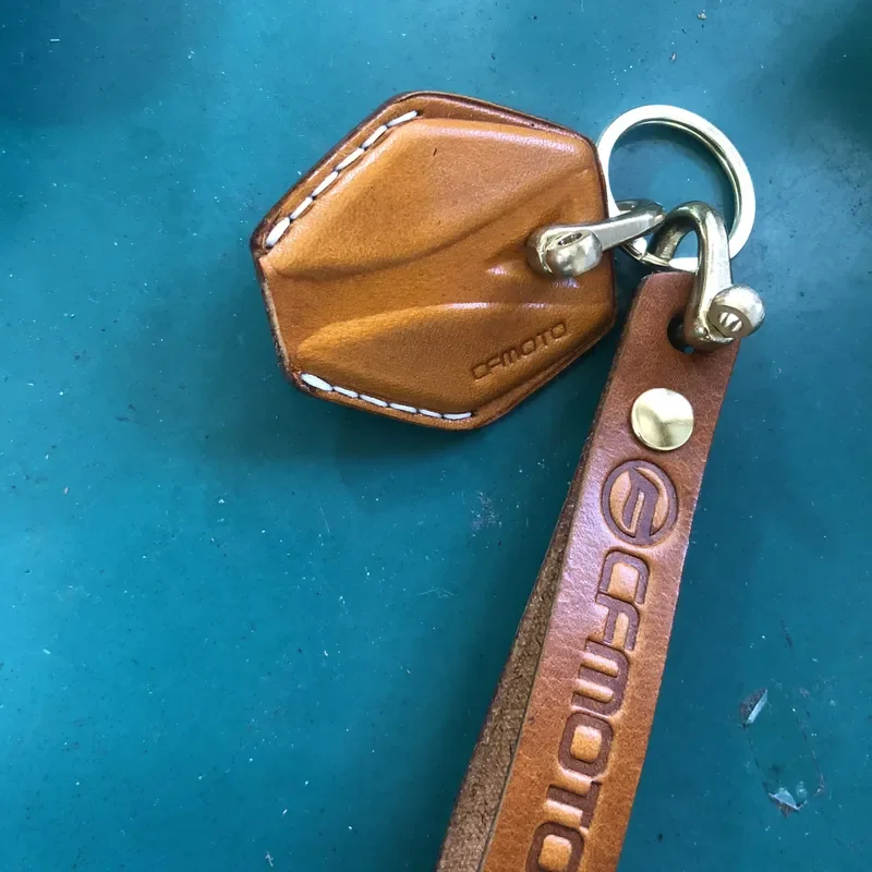 Handmade Cowhide Key Cover for NK150 250 400 650NK M Spring Breeze Motorcycle Key Case Protector