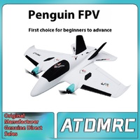 ATOMRC FPV Penguin Fixed Wing Model Airplane Twin Engine RC Toy for Children Time Travel Aircraft DIY Kit for Beginners